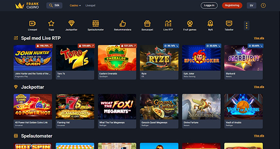 Frank online casino